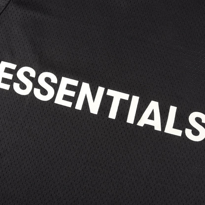 FOG ESSENTIALS バックロゴ メッシュジャージ Vネック トップ