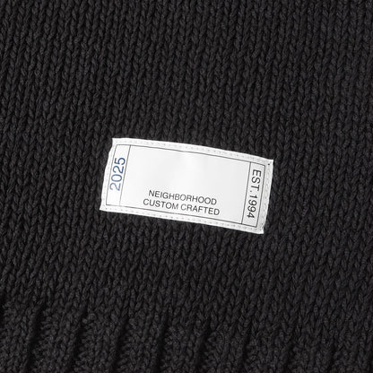 25SS サベージ クルーネック コットンニット セーター(SAVAGE CREWNECK SWEATER)