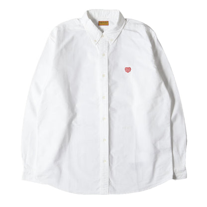 25SS ハートロゴ オックスフォード ボタンダウンシャツ(OXFORD BD SHIRT)