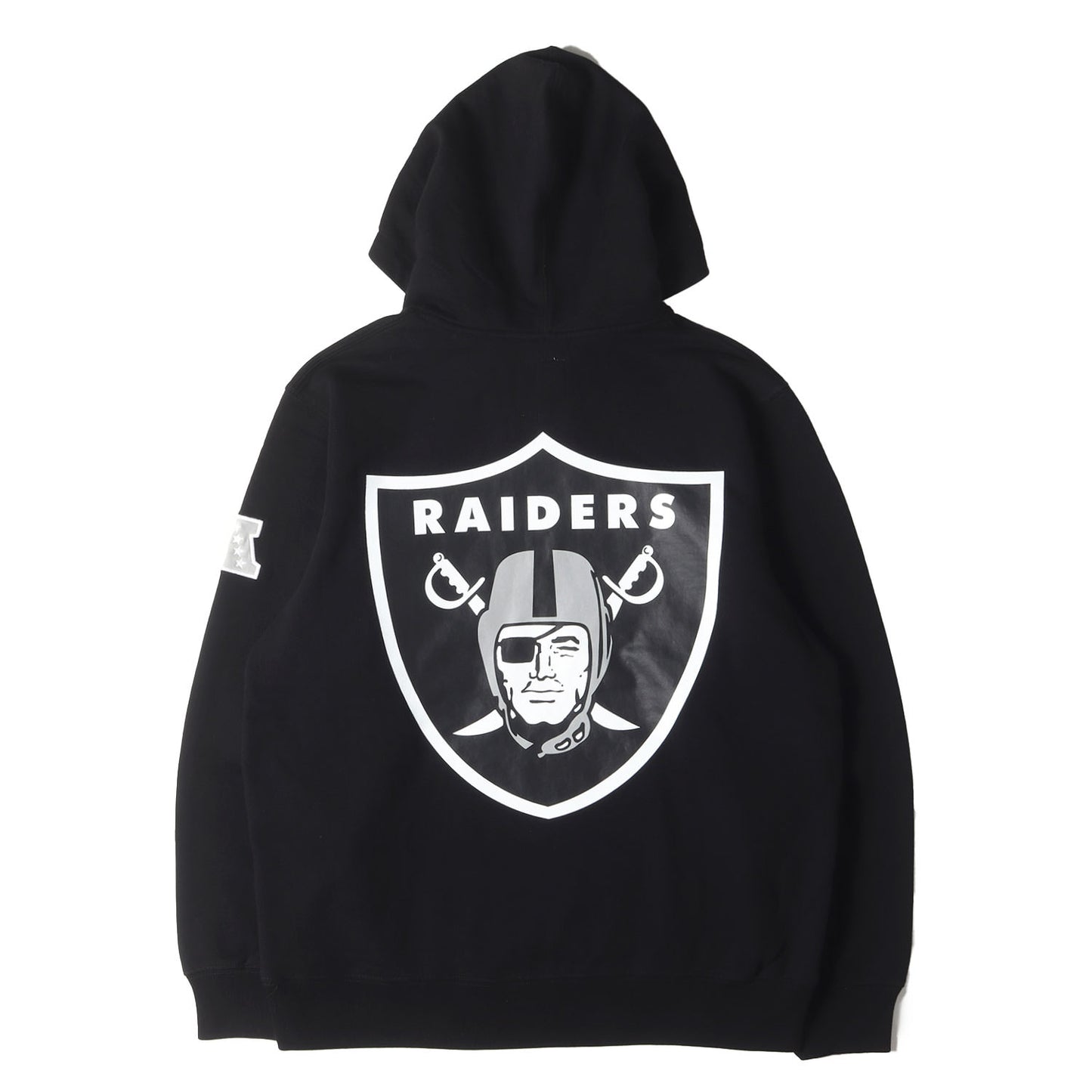×NFL Raiders チームロゴ スウェットパーカー(Hooded Sweatshir)