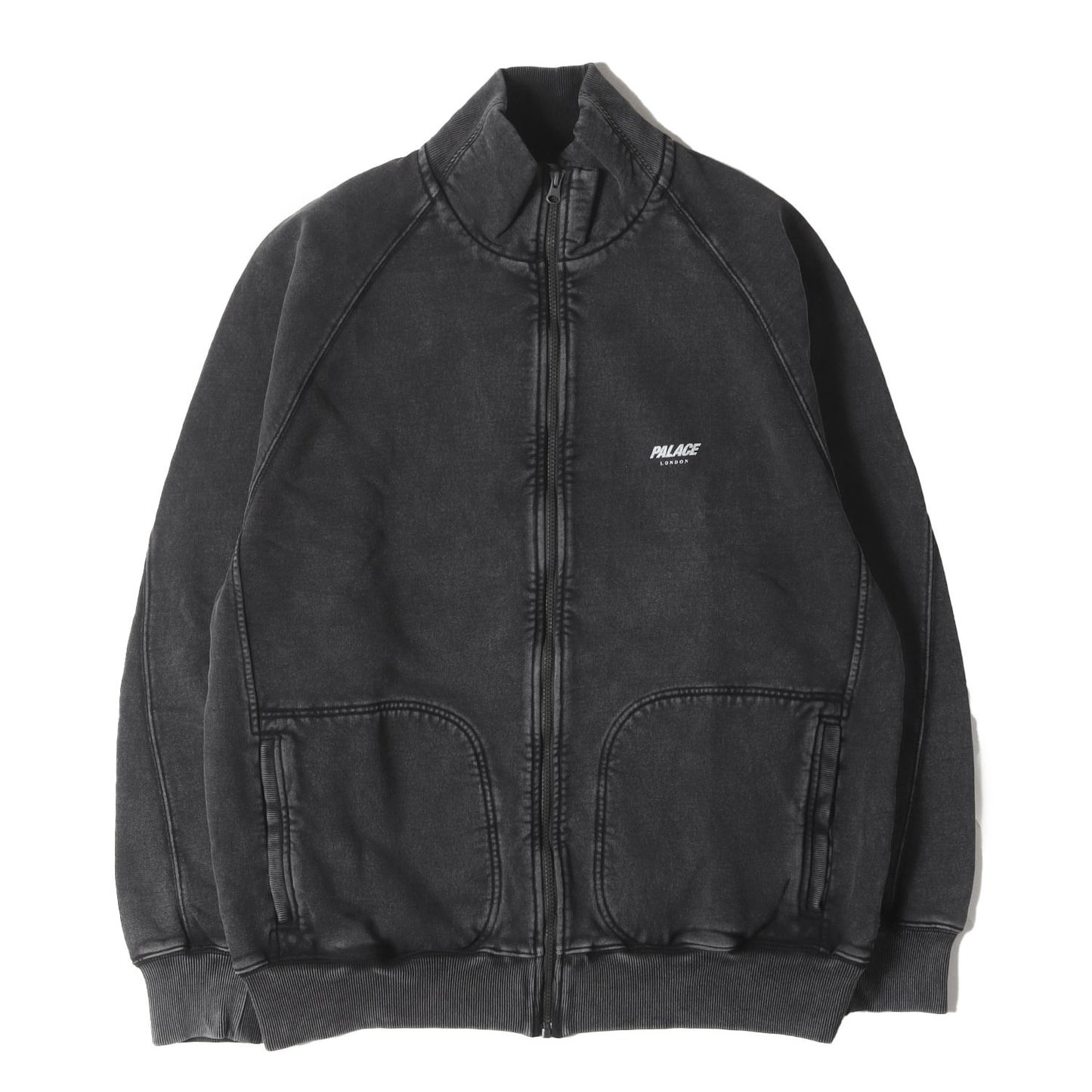 24SS ピグメントダイ加工 フルジップ スウェット(Pigment Zip Funnel)