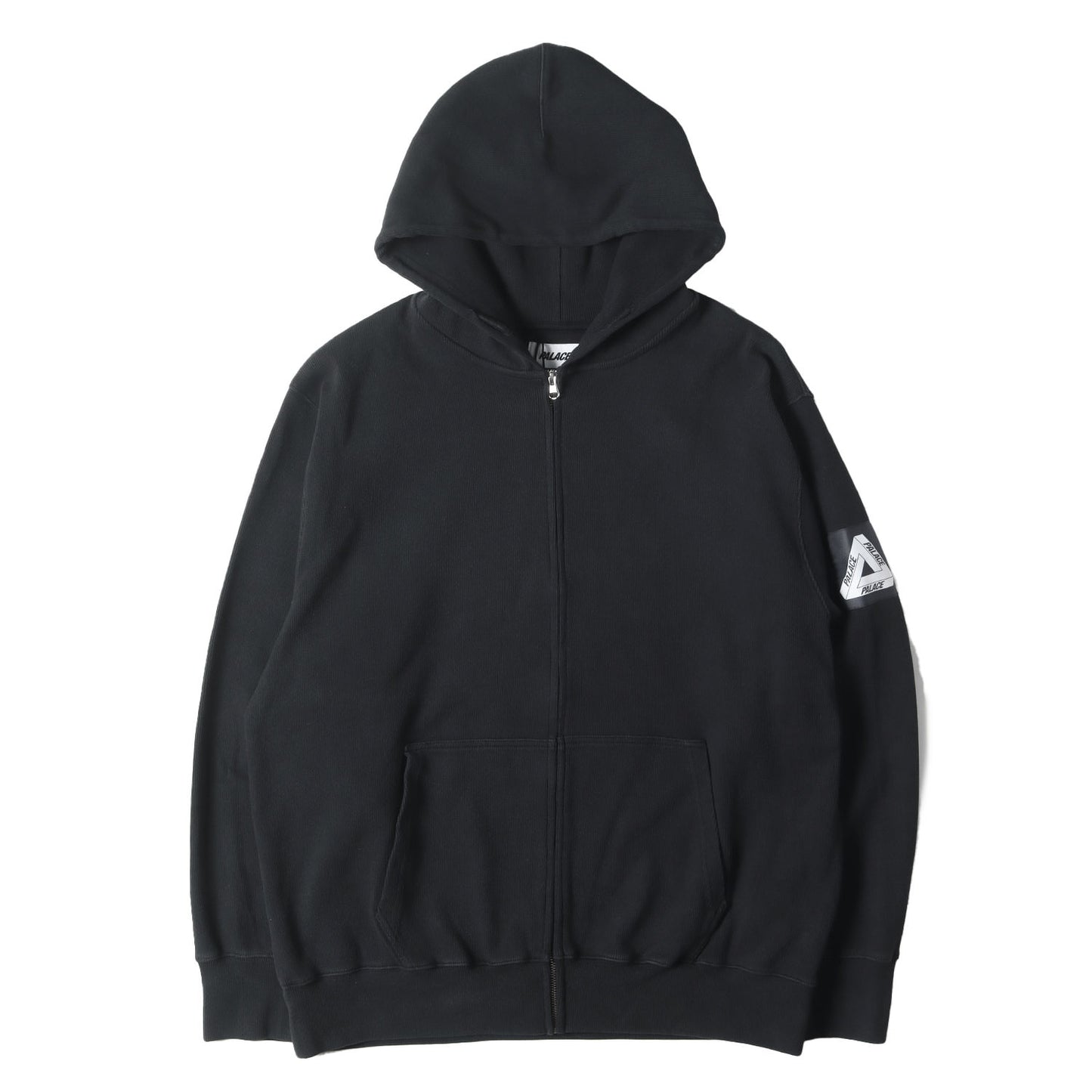 24SS リブスウェット フルジップ パーカー(Rib Hood)