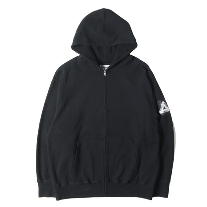 24SS リブスウェット フルジップ パーカー(Rib Hood)