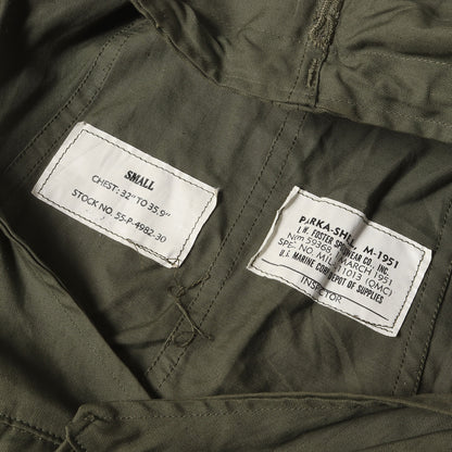 [希少 デッドストック] 50s 米軍実物 USMC 初期 M-51 フィッシュテール モッズコート