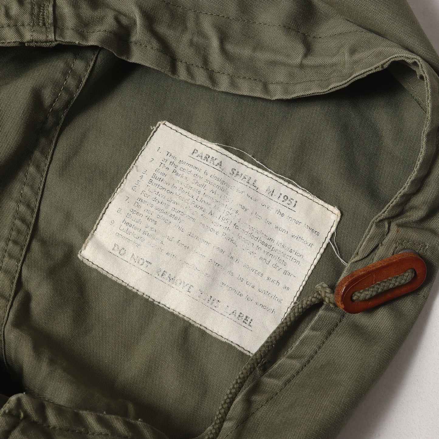 [雰囲気抜群] 50s 米軍実物 USMC 初期 M-51 フィッシュテール モッズコート