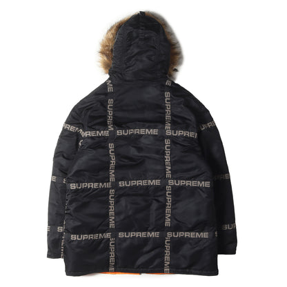 ロゴテープデザイン N-3B フライトジャケット(Logo Tape N-3B Parka)