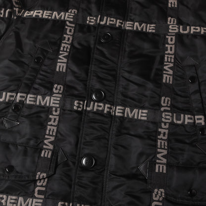 ロゴテープデザイン N-3B フライトジャケット(Logo Tape N-3B Parka)