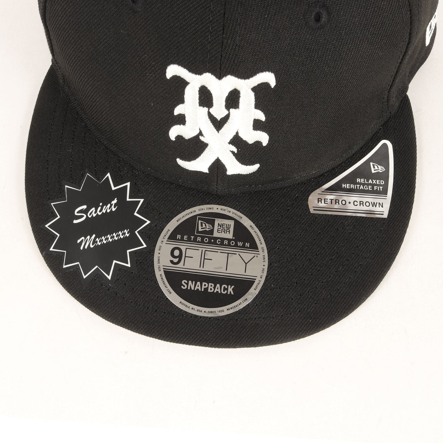 24SS ×NEW ERA 9FIFTY ロゴ刺繍 ベースボール キャップ(NE_CAP)