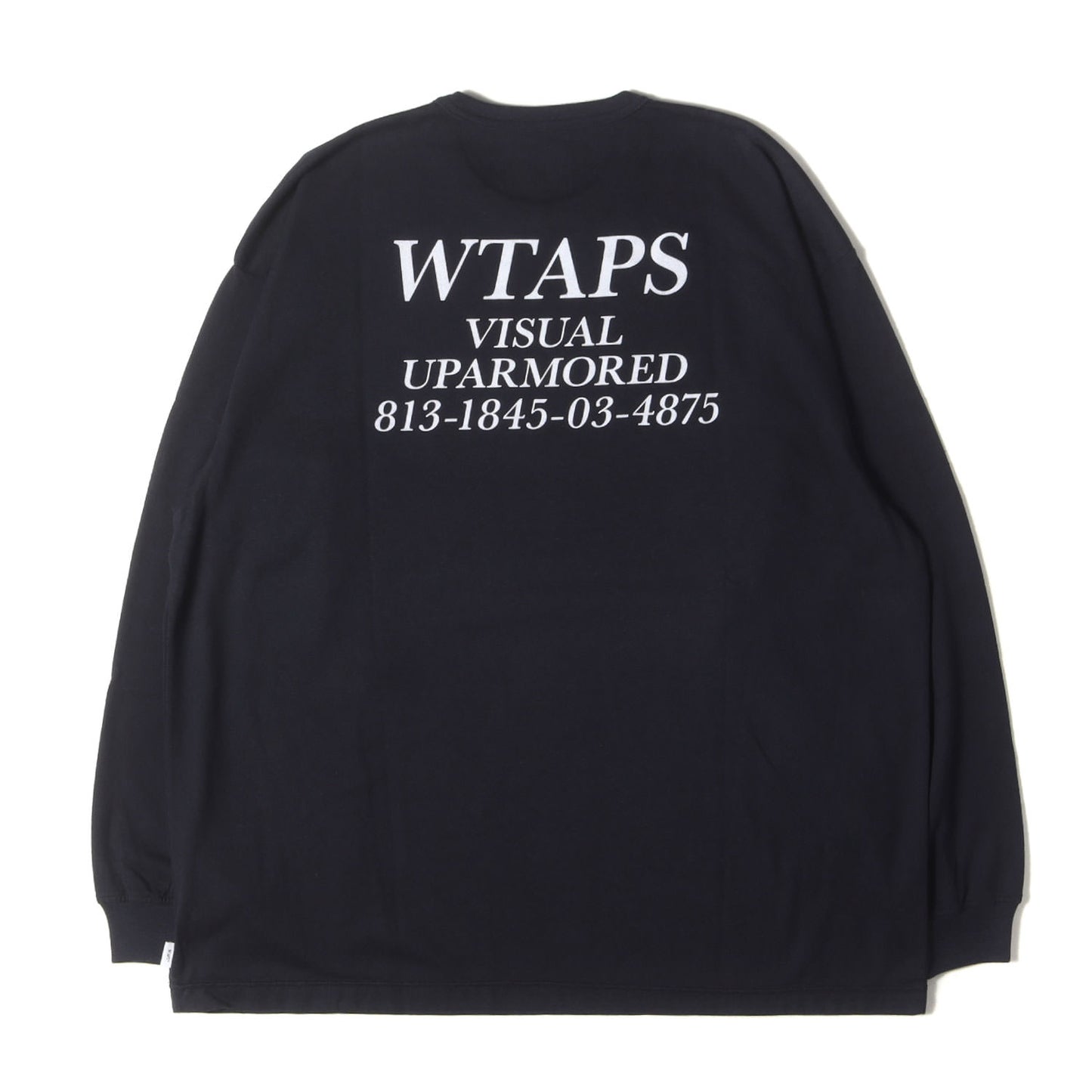 25AW フロッキープリント ロングスリーブ Tシャツ(ACADEMY / LS / CTPL)