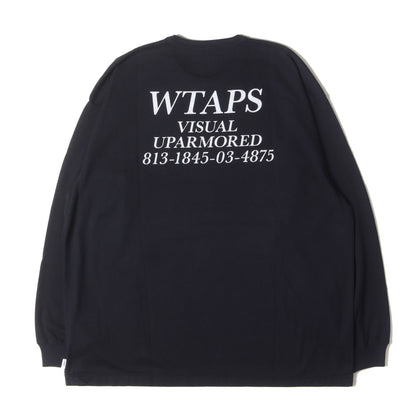 25AW フロッキープリント ロングスリーブ Tシャツ(ACADEMY / LS / CTPL)