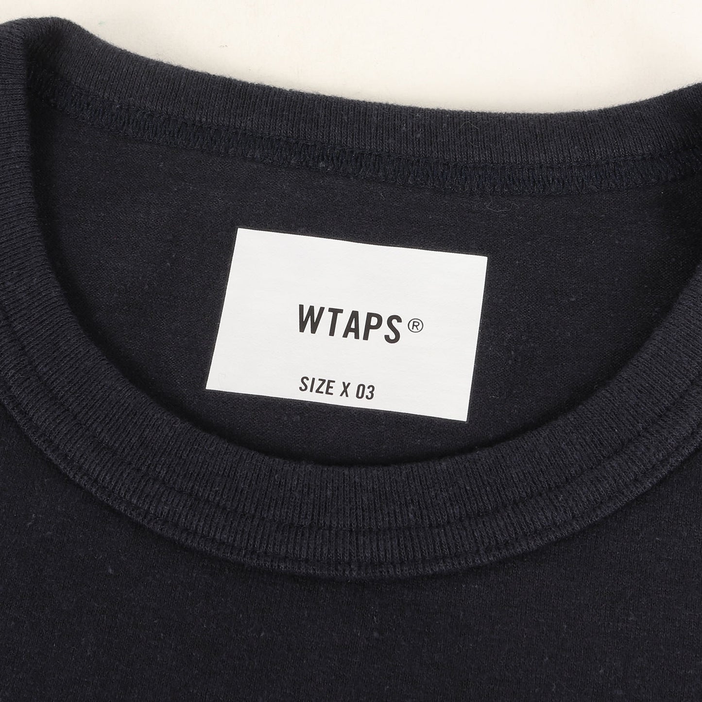 25AW フロッキープリント ロングスリーブ Tシャツ(ACADEMY / LS / CTPL)
