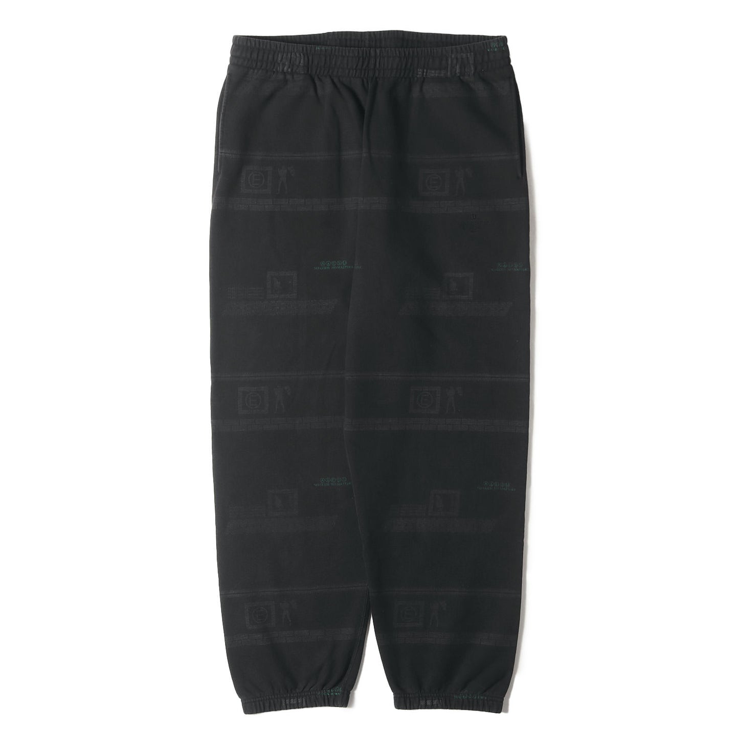 23SS ×UNDERCOVER グラフィック ボーダー スウェットパンツ(Sweatpant)