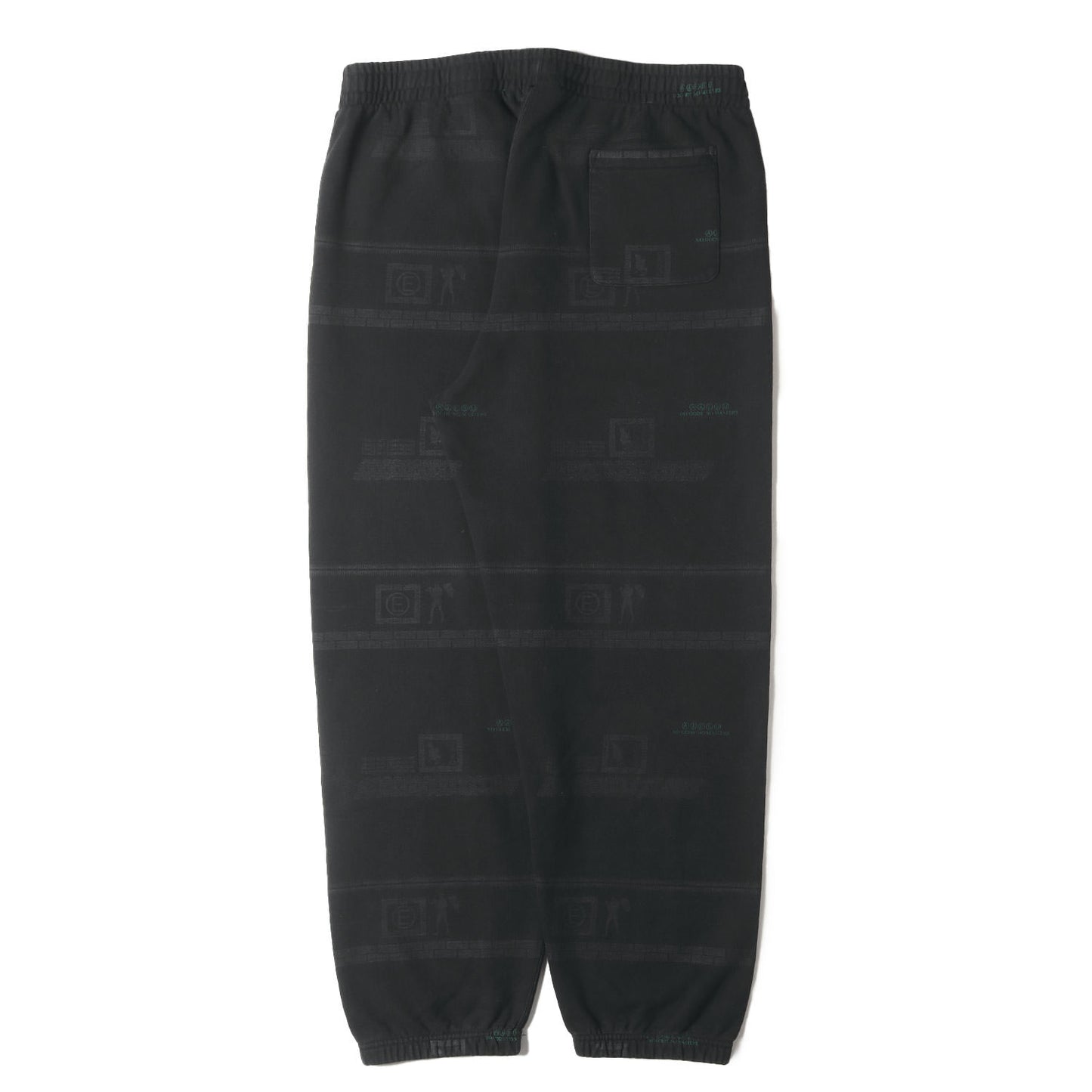 23SS ×UNDERCOVER グラフィック ボーダー スウェットパンツ(Sweatpant)