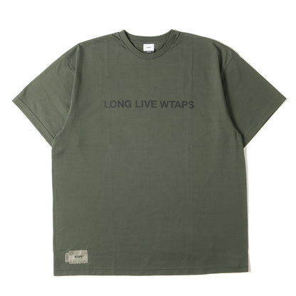 25SS LONG LINE WTAPSロゴ Tシャツ(LLW / SS / COTTON)