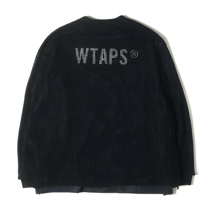 25AW メッシュレイヤード リアルツリー柄 ロングスリーブ Tシャツ(GHILL / LS / COTTON)