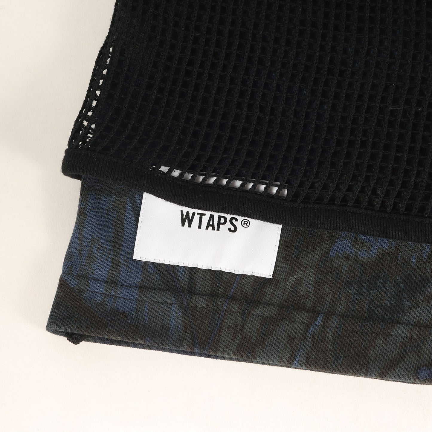 25AW メッシュレイヤード リアルツリー柄 ロングスリーブ Tシャツ(GHILL / LS / COTTON)