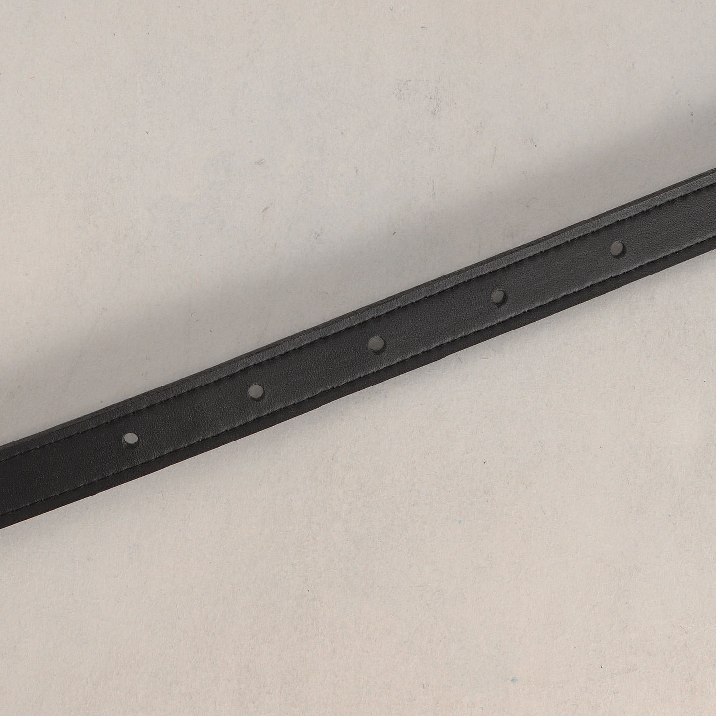 21SS リザード型押し PVCレザー ナローベルト(T15 / BELT)
