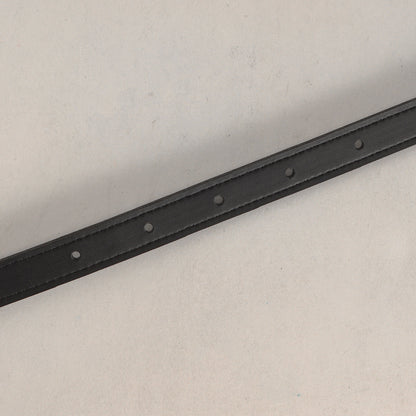 21SS リザード型押し PVCレザー ナローベルト(T15 / BELT)