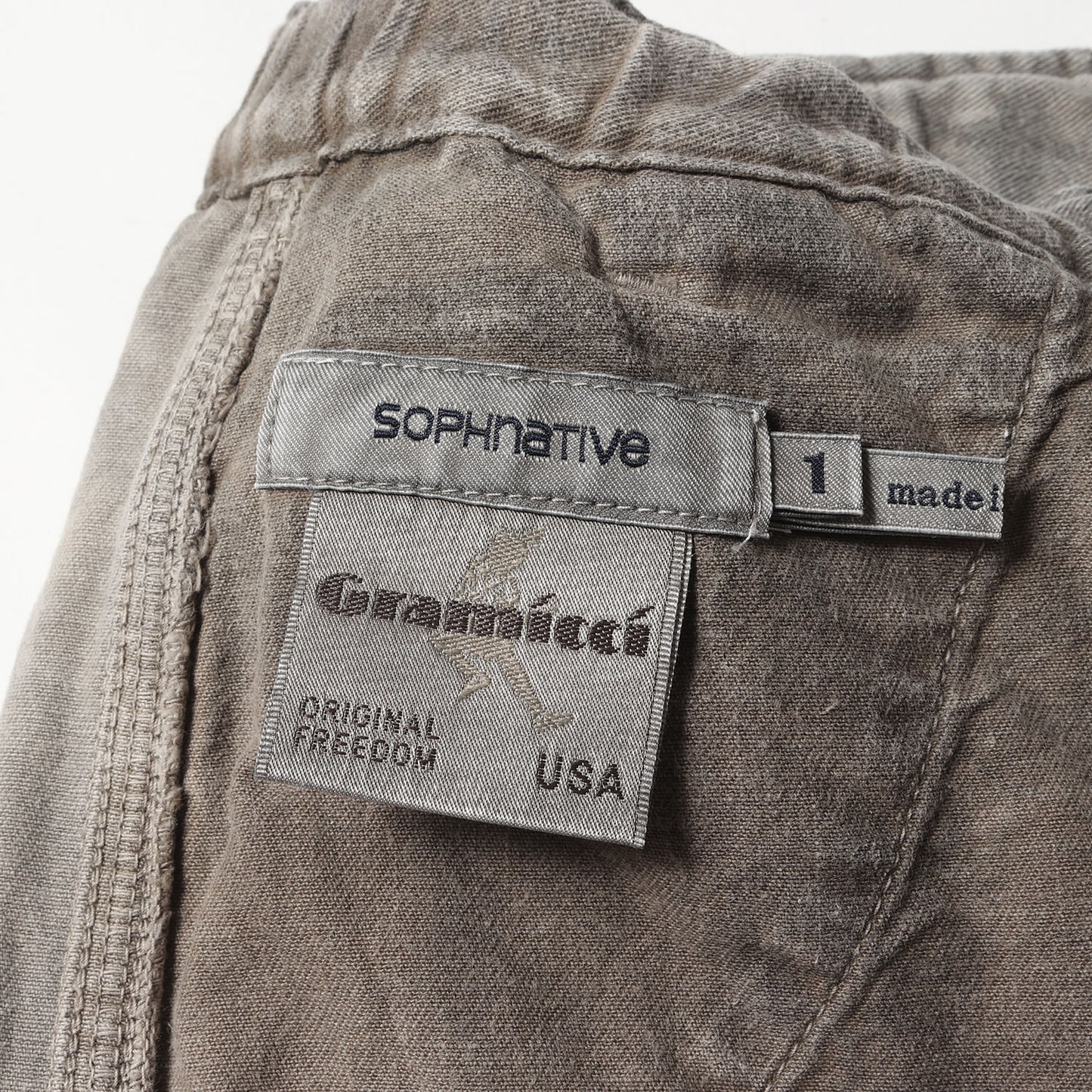×SOPHNET. ×GRAMICCI オーバーダイ加工 ストレッチ イージーパンツ(CLIMBER EASY PANTS C/P TWILL STRETCH OVERDYED)
