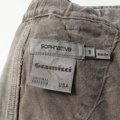 ×SOPHNET. ×GRAMICCI オーバーダイ加工 ストレッチ イージーパンツ(CLIMBER EASY PANTS C/P TWILL STRETCH OVERDYED)