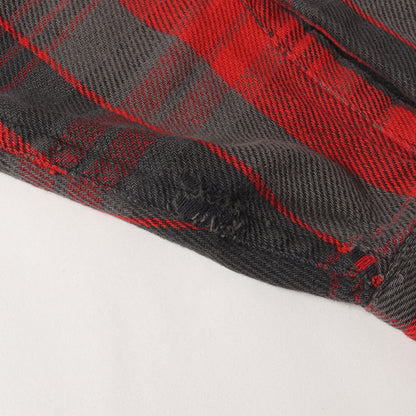 [雰囲気抜群] 90s チェック ヘビー フランネルシャツ / USA製 St. John's Bay セントジョンズベイ