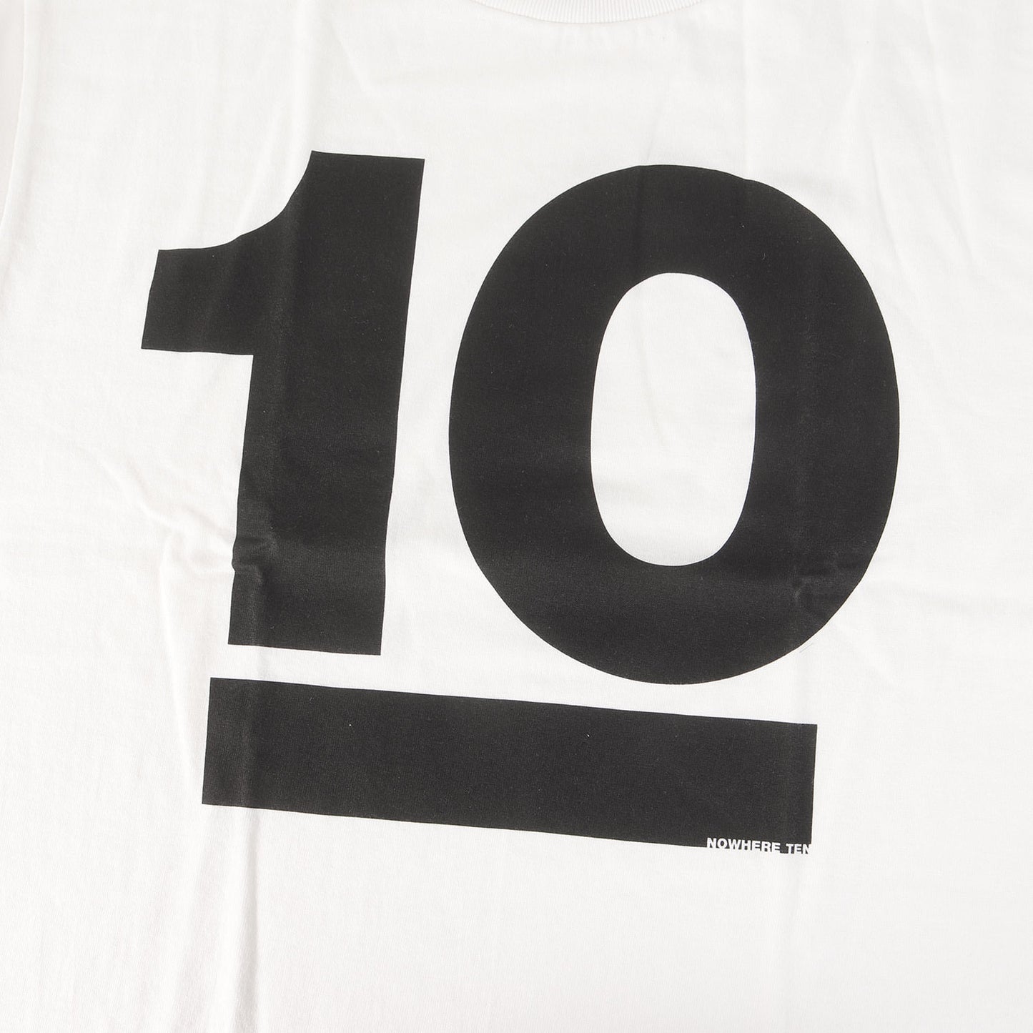 00s NOWHERE 10周年記念 クルーネック Tシャツ(デッドストック)