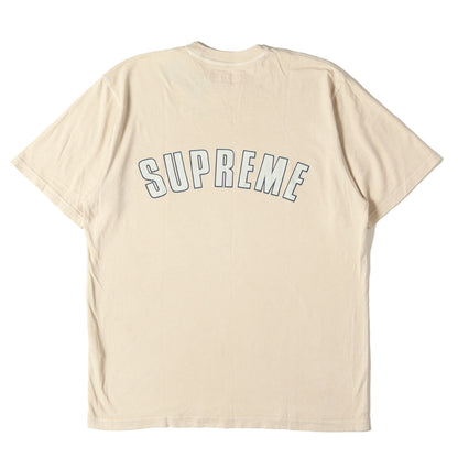 24SS オーバーダイ加工 クラック アーチロゴ Tシャツ(Cracked Arc S/S Top)