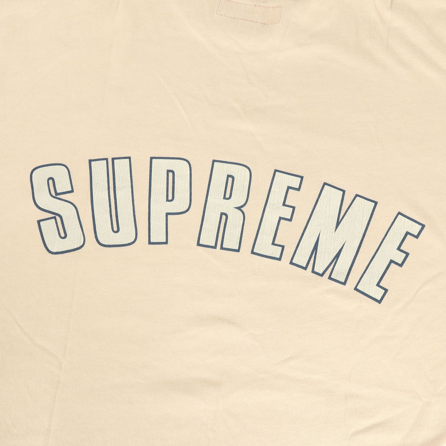 24SS オーバーダイ加工 クラック アーチロゴ Tシャツ(Cracked Arc S/S Top)