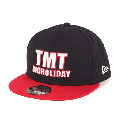 ×NEW ERA ブランドロゴ スナップバック ベースボールキャップ