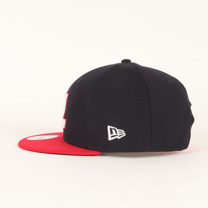 ×NEW ERA ブランドロゴ スナップバック ベースボールキャップ