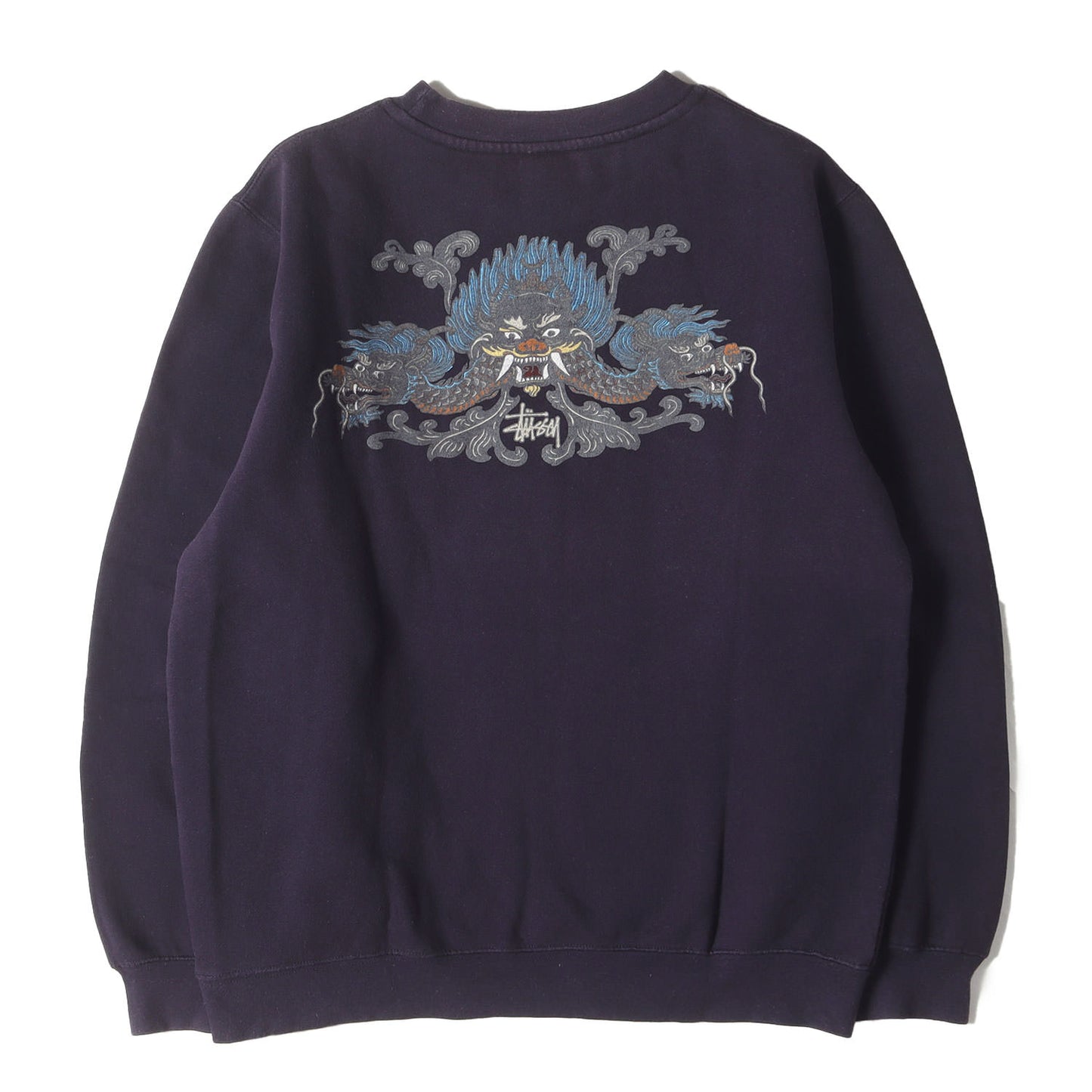 90s OLD STUSSY ドラゴングラフィック スウェット
