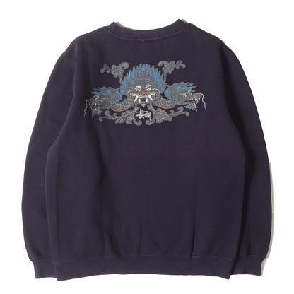 90s OLD STUSSY ドラゴングラフィック スウェット