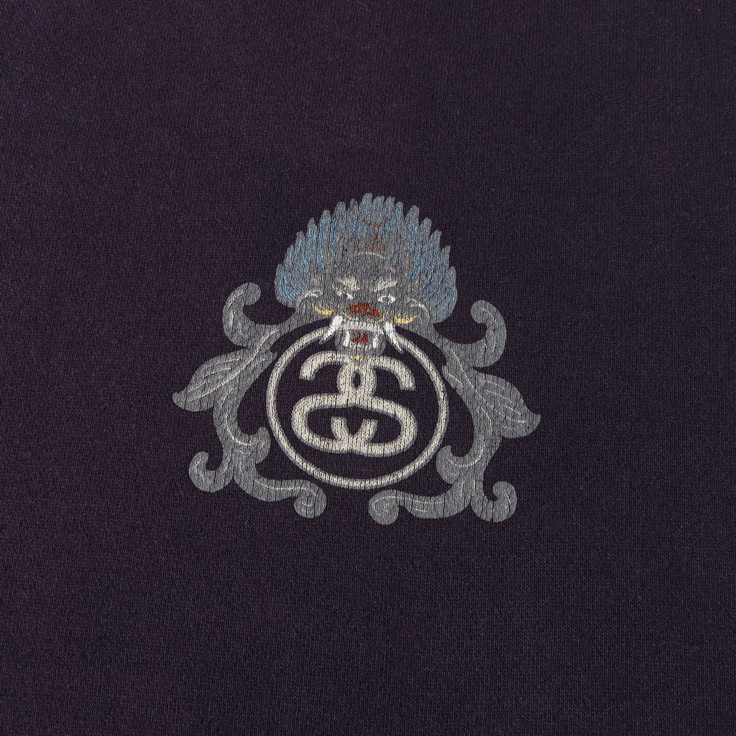 90s OLD STUSSY ドラゴングラフィック スウェット