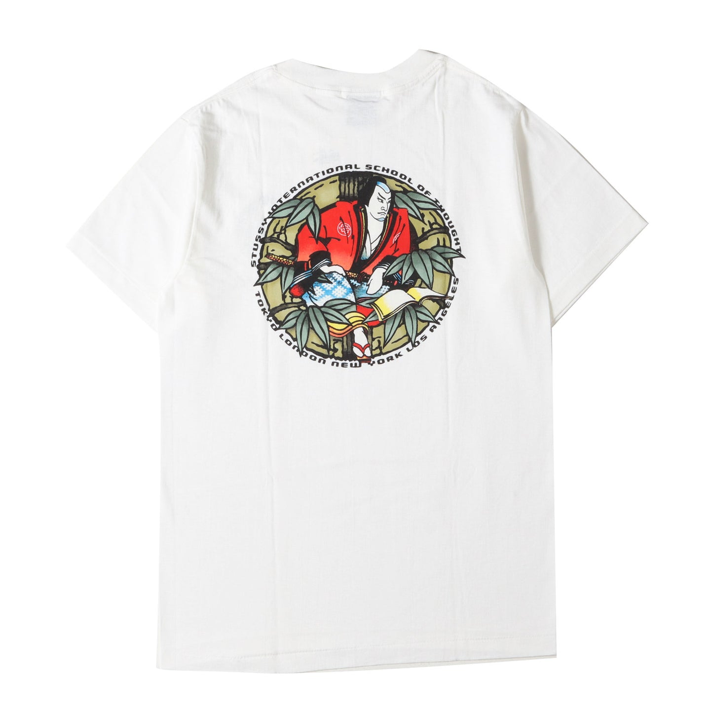 90s 紺タグ 歌舞伎 和柄 プリント Tシャツ(USA製 / デッドストック)