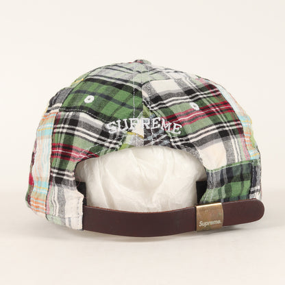マドラスチェック パッチワーク Sロゴ 6パネルキャップ(Patchwork Madras S Logo 6-Panel)