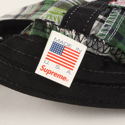 マドラスチェック パッチワーク Sロゴ 6パネルキャップ(Patchwork Madras S Logo 6-Panel)