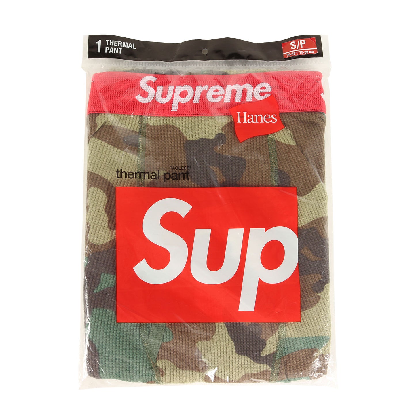 ×Hanes ウッドランドカモ サーマルパンツ / タイツ(Thermal Pant)