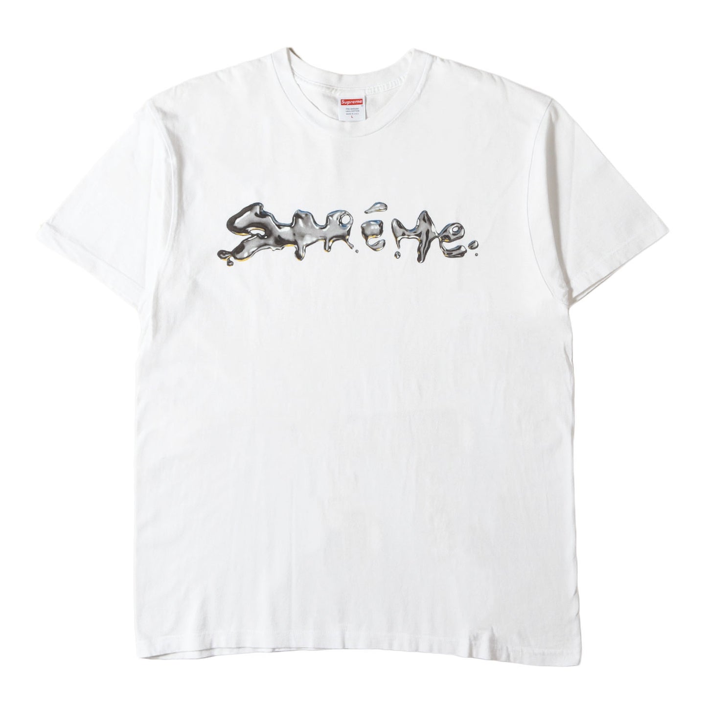 リキッドロゴ クルーネック Tシャツ(Liquid Tee)