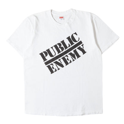 ×UNDERCOVER ×PUBLIC ENEMY ロゴプリント Tシャツ(Tee)