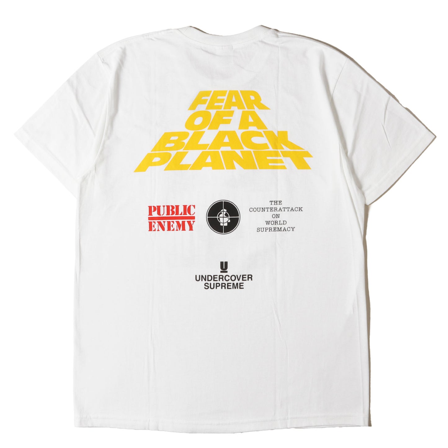 ×UNDERCOVER ×PUBLIC ENEMY フォトプリント Tシャツ(White House Tee)