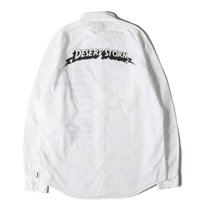 00s DESERT STORMロゴ コットン シャツ(FURRIES L/S)