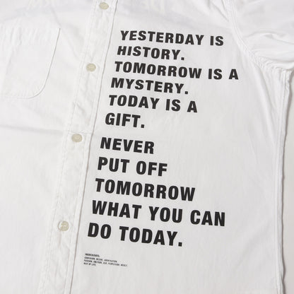 00s DESERT STORMロゴ コットン シャツ(FURRIES L/S)