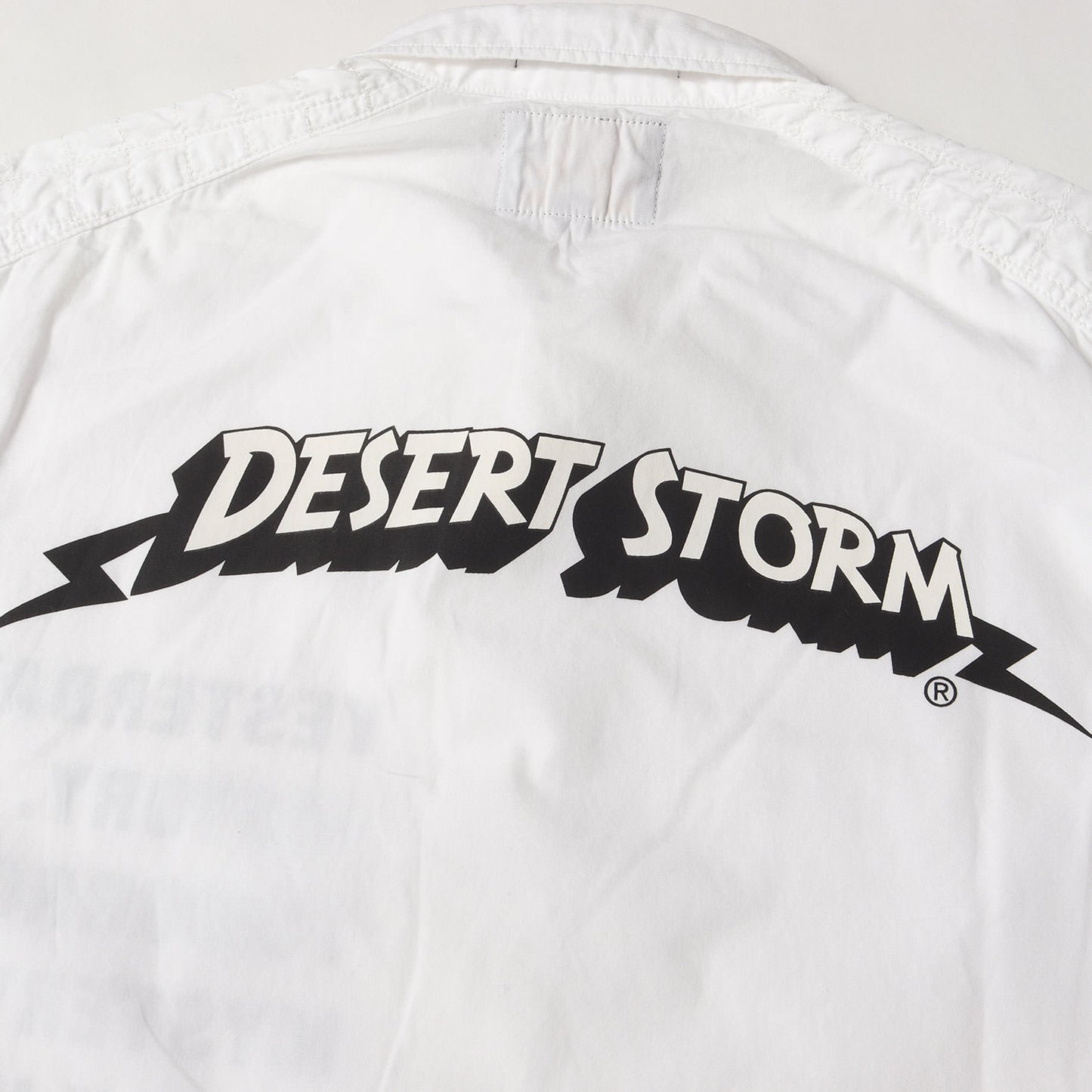 00s DESERT STORMロゴ コットン シャツ(FURRIES L/S)