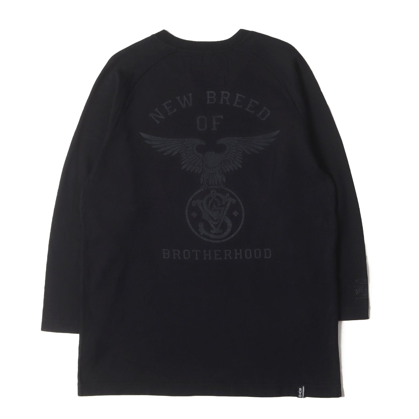 SVG イーグルロゴ 7分袖 ラグラン Tシャツ(BRO. / C-CREW. 3Q)