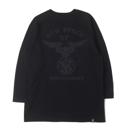 SVG イーグルロゴ 7分袖 ラグラン Tシャツ(BRO. / C-CREW. 3Q)