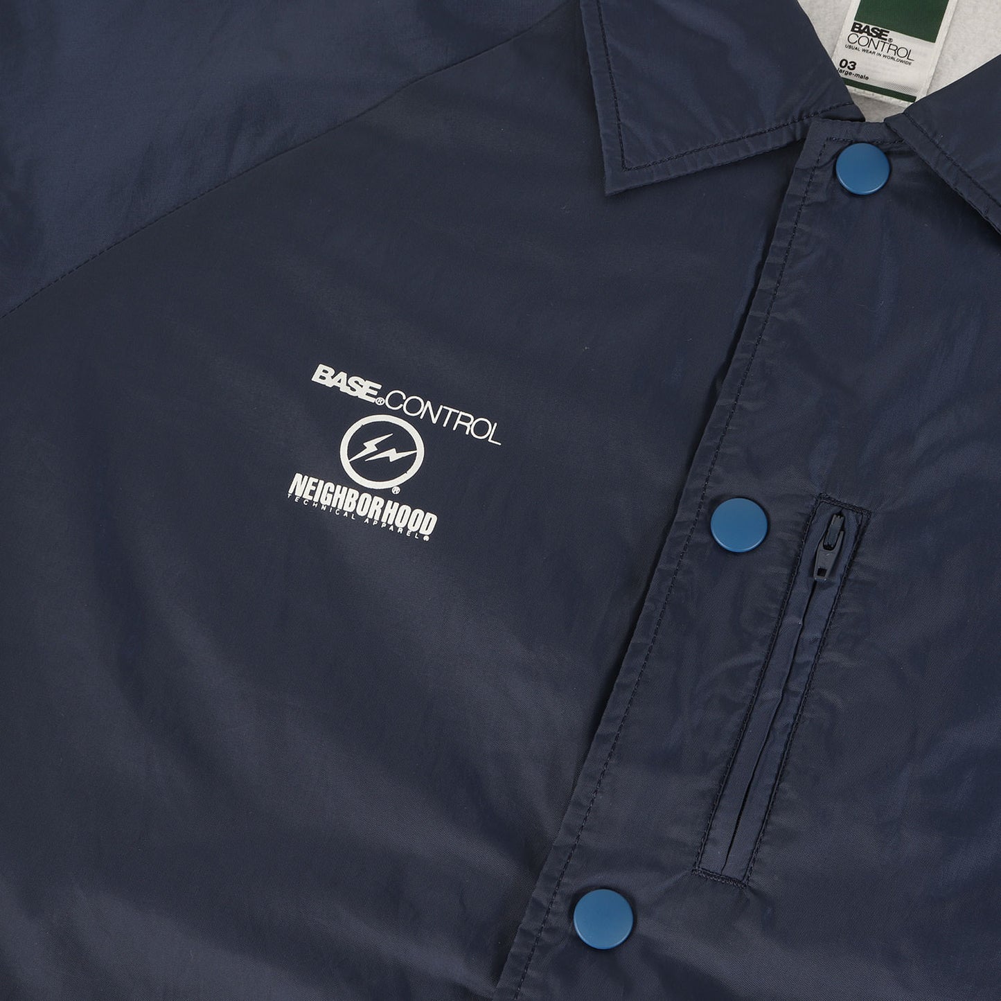 00s ×fragment design ×BASE CONTROL ナイロン コーチジャケット