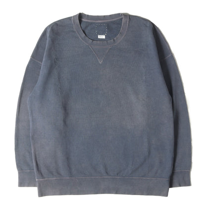 20SS ムラ染め加工 オーバーサイズ スウェット(JUMBO SWEAT L/S UNEVEN DYE)