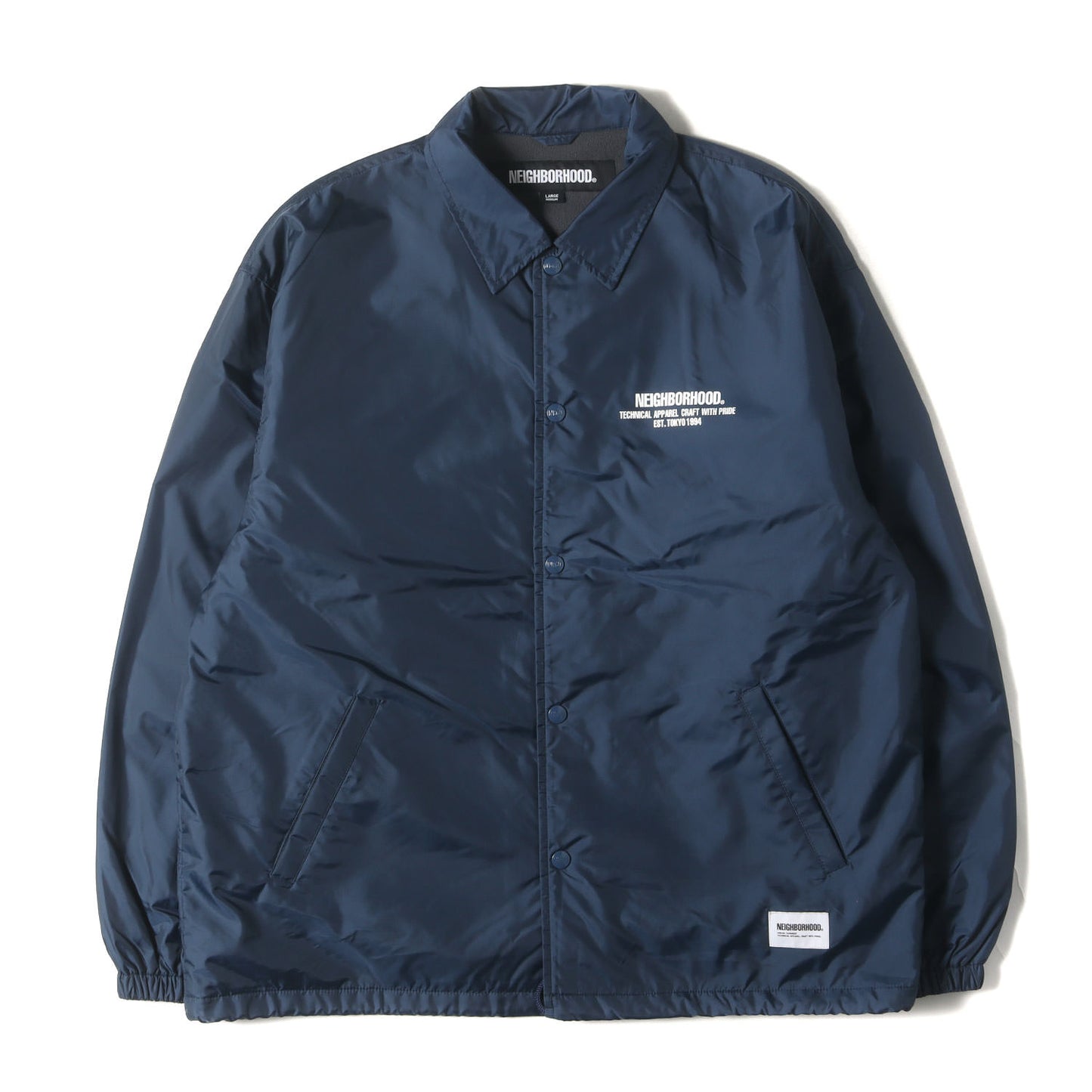 23AW 裏地フリース ウィンドブレーカー / コーチジャケット(WINDBREAKER JACKET)