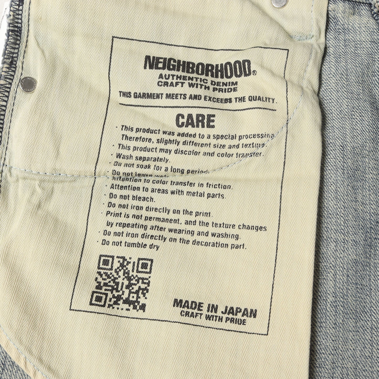 クロウ サベージ ディープ ベーシック デニムパンツ(CLAW MOD SAVAGE DP BASIC / 14OZ-PT)