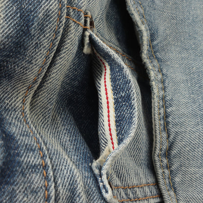 [BEAMS別注 リーバイスプレミアム] 501 ヴィンテージ加工 赤耳 デニムパンツ